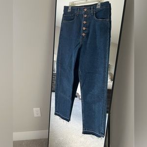 Express: Size 4, Super High Rise Mom Jean